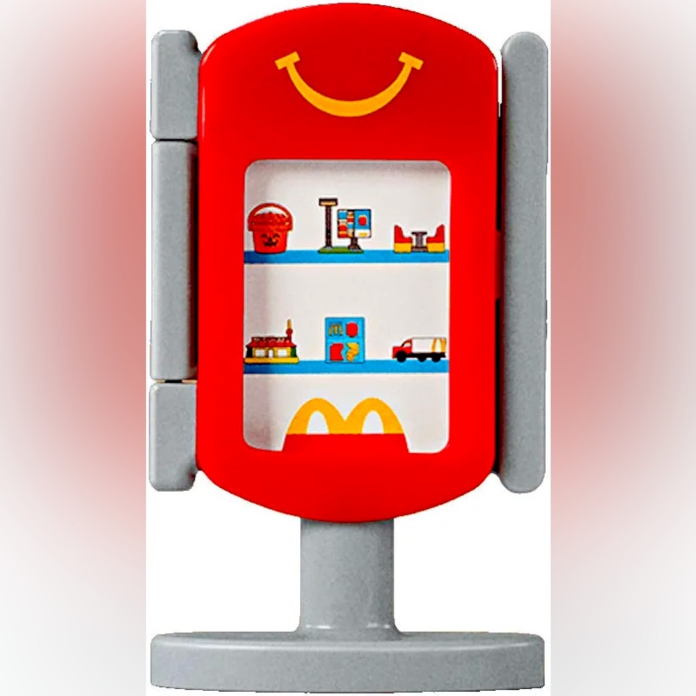 Lil McDonald’s - toy display happy meal toy